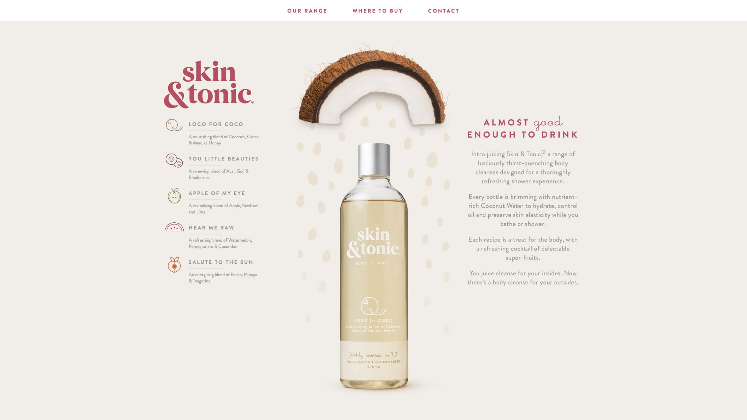 Skin & Tonic